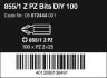 855/1 Z DIY 100 Bity, PZ 2 x 25 mm, 100 dílný