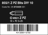 855/1 Z DIY Bity, PZ 3 x 25 mm, 10 dílný