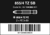 855/4 TZ SB Bity, PZ 3 x 50 mm, 2 dílný