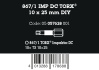 867/1 IMP DC TORX® DIY Impaktor bity, TX 10 x 25 mm, 10 dílný