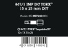 867/1 IMP DC TORX® DIY Impaktor bity, TX 15 x 25 mm, 10 dílný