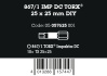 867/1 IMP DC TORX® DIY Impaktor bity, TX 25 x 25 mm, 10 dílný