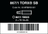 867/1 SB Bity TORX®, TX 10 x 25 mm, 2 dílný