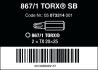 867/1 SB Bity TORX®, TX 20 x 25 mm, 2 dílný