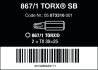 867/1 SB Bity TORX®, TX 30 x 25 mm, 2 dílný