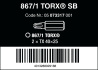 867/1 SB Bity TORX®, TX 40 x 25 mm, 2 dílný