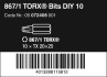 867/1 DIY Bity TORX®, TX 20 x 25 mm, 10 dílný