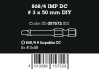 868/4 IMP DC DIY Impaktor bity s vnitřním čtyřhranem, # 3 x 50 mm, 5 dílný