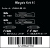 Bicycle Set 15, 5 dílný