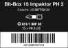Bit-Box 15 Impaktor PH, PH 2 x 25 mm, 15 dílný