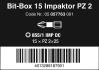 Bit-Box 15 Impaktor PZ, PZ 2 x 25 mm, 15 dílný