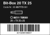 Bit-Box 20 TX, TX 25 x 25 mm, 20 dílný