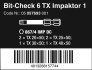 Bit-Check 6 TX Impaktor 1, 6 dílný