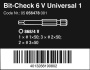 Bit-Check 6 V Universal 1, 6 dílný