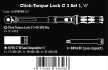 Sada pro výměnu kol u automobilu Click-Torque Lock C 3 Set 1, 6 dílný