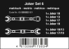 6000/6002 Joker 6 Set 1 Sada očkoplochých ráčnových a oboustranných plochých klíčů, 6 dílný