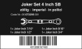 6000 Joker 4 Imperial Set 1 Sada ráčnových očkoplochých klíčů, palcový, 4 dílný