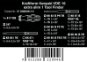 Kraftform Kompakt VDE 16 extra slim 1 Tool Finder, 16 dílný