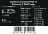 Kraftform Kompakt VDE 16 Universal 1 Tool Finder, 16 dílný