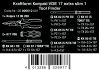 Kraftform Kompakt VDE 17 extra slim 1 Tool Finder, 17 dílný