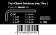 Tool-Check Modular Úhlový klíč Hex-Plus 1, 7 dílný