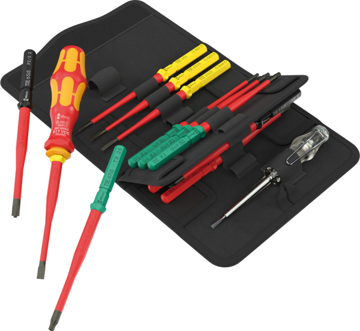 Kraftform Kompakt VDE 16 extra slim 1 Tool Finder, 16 dílný
