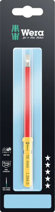 Kraftform Kompakt VDE 3060 i Take it easy SB, nerezová ocel, 1.2 x 6.5 x 157 mm