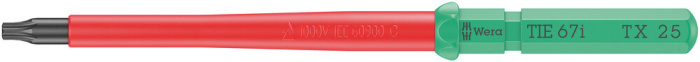 Kraftform Kompakt VDE 67 i TORX® Take it easy, TX 25 x 157 mm