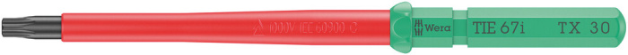 Kraftform Kompakt VDE 67 i TORX® Take it easy, TX 30 x 157 mm