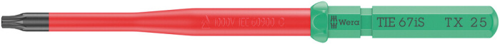 Kraftform Kompakt VDE 67 iS TORX® Take it easy, TX 25 x 157 mm