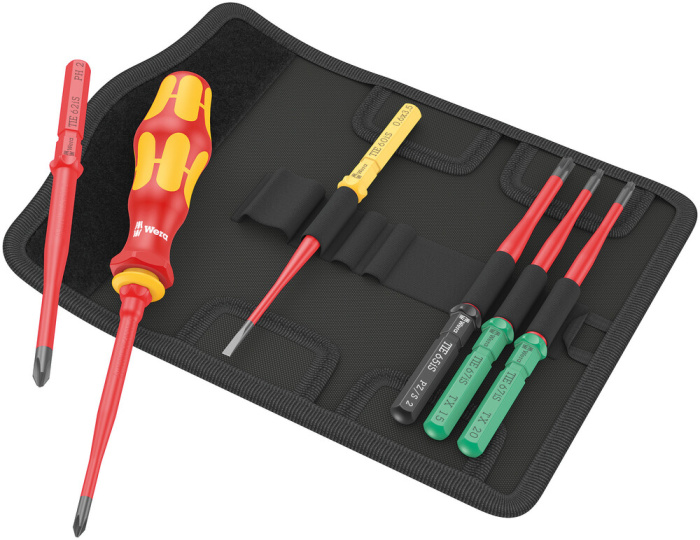 Kraftform Kompakt VDE 7 extra slim 1 Tool Finder, 7 dílný