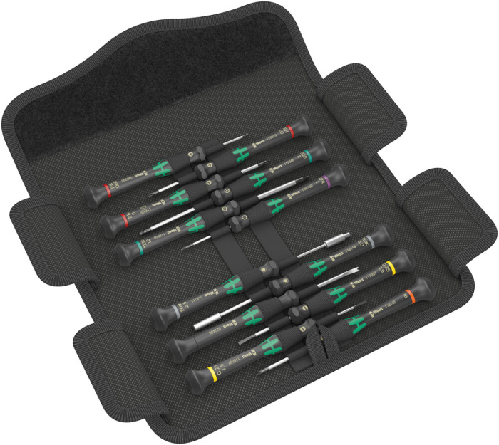 Kraftform Micro 12 Electronics 1 Sada šroubováků k použití v elektronice, 12 dílný