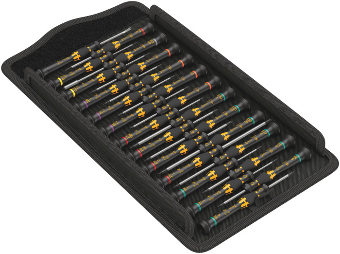 Sada šroubováků na elektroniku Kraftform Micro ESD Big Pack 1, 25 dílný