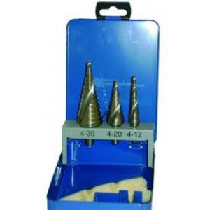 SADA STUPŇOVITÝCH VRTÁKŮ HSS 3 ks