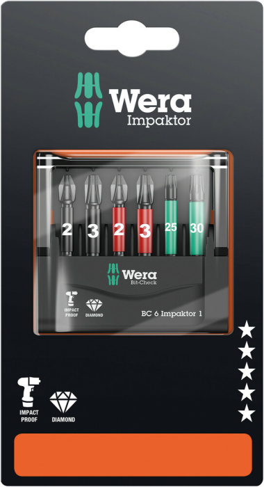 Bit-Check 6 Impaktor 1 SB, 6 dílný