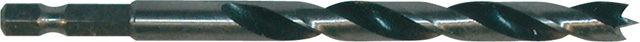vrták do dřeva 3x30/75mm, stopka HEX 1/4"