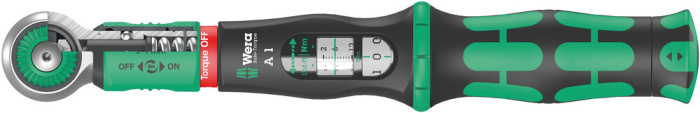 Momentový klíč Safe-Torque A 1 s připojovacím rozměrem čtyřhranu 1/4", 2-12 Nm, 1/4" x 2-12 Nm
