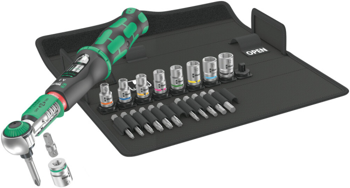 Safe-Torque A 2 Set 1, šestihran 1/4", 2-12 Nm, 23 dílný
