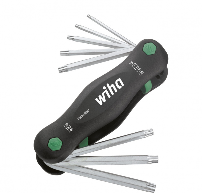 Wiha Multitool PocketStar TORX® 8díl. samoobslužná verze se zavěšením na eurootvory (23049)