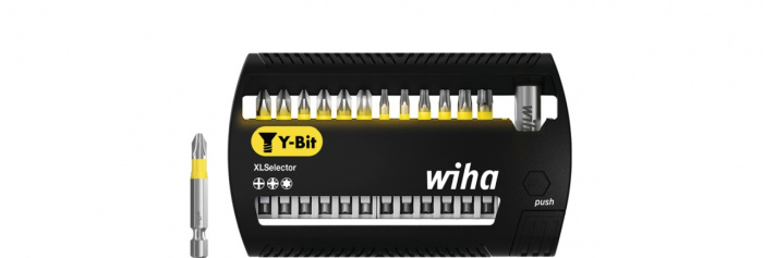 SADA BITŮ V SELEKTORU typ Y-ŽLUTÝ PH,PZ TORX 50 mm