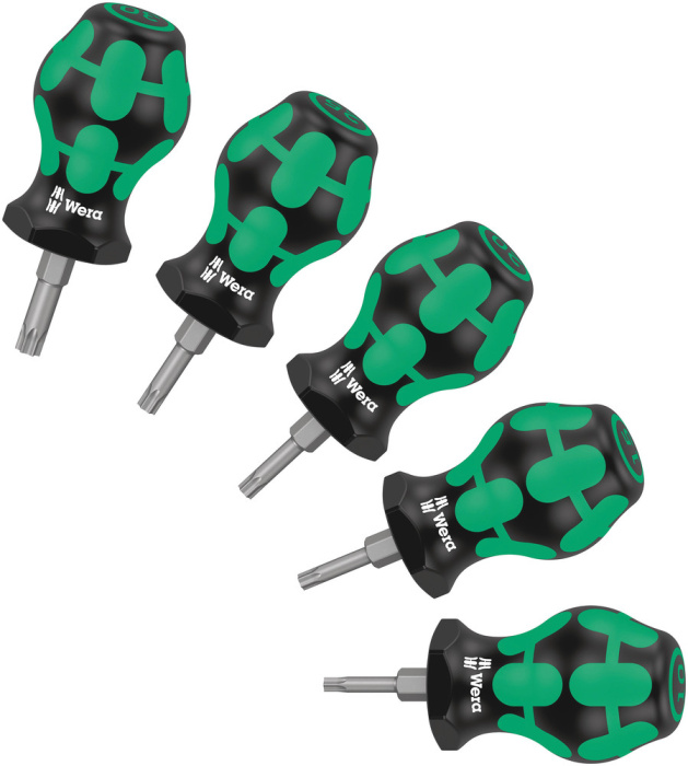 Stubby Set TX 1 Sada držáků bitů a šroubováků TORX®, 5 dílný