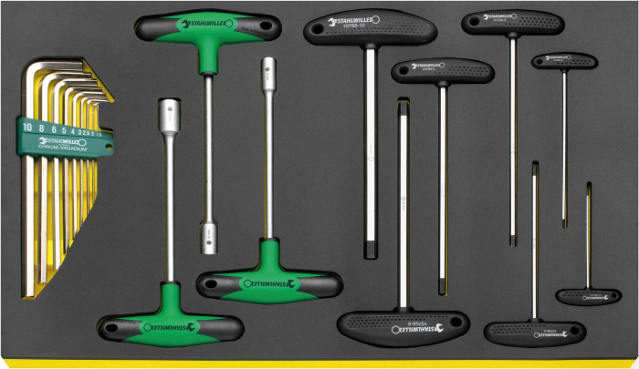 Imbusové klíč  TCS 10765/10768/12507/19 3/3- 19-ks.