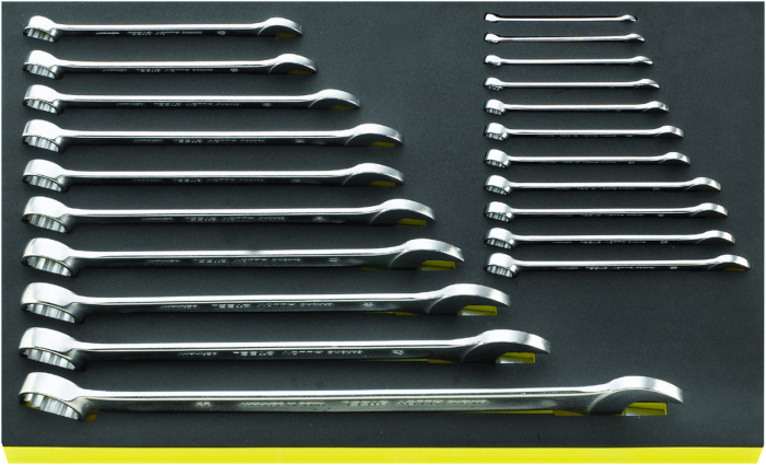 Očkoplochý klíč    TCS 13/21,6-34MM 3/3- 21-ks.