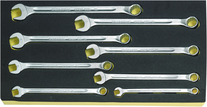 Očkoplochý klíč    TCS 14/8,8-16MM 1/3- 8-ks.