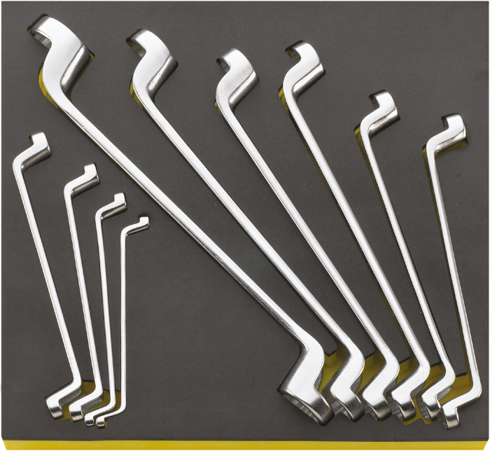 Oboustranný Očkoplochý klíč  No.TCS20/10,6X7-30X32MM 2/3- 10-ks.