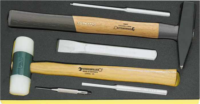 Kladivo, dláta      TCS102-109/10956/10960/6 1/3- 6-ks.