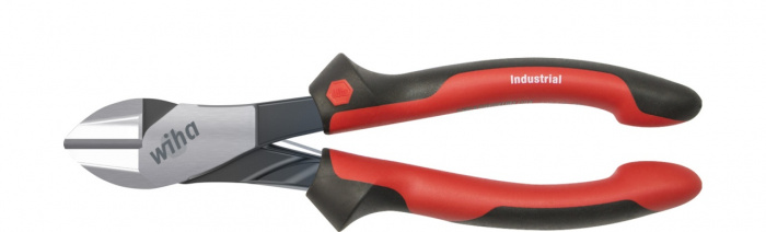 Wiha Silné kleště štípací, stranové Industrial s DynamicJoint® se zapínatelnou a vypínatelnou otvírací pružinou 200&#160;mm, 8" (41277)