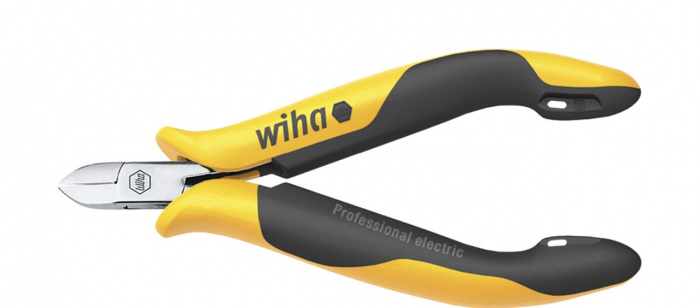 Wiha Kleště štípací stranové Professional ESD úzká, polokruhová hlava s malým břitem 115 mm, 4 1/2" (26826)