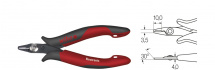 Wiha Šikmé, čelní, štípací kleště Electronic velmi úzká, krátká hlava bez břitu 125&#160;mm, 5" (27397)