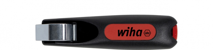 Wiha Odplášťovací nástroj se samostatně se otáčejicím vlečeným nožem na kruhové kabely 4 - 28, 130&#160;mm (44240)
